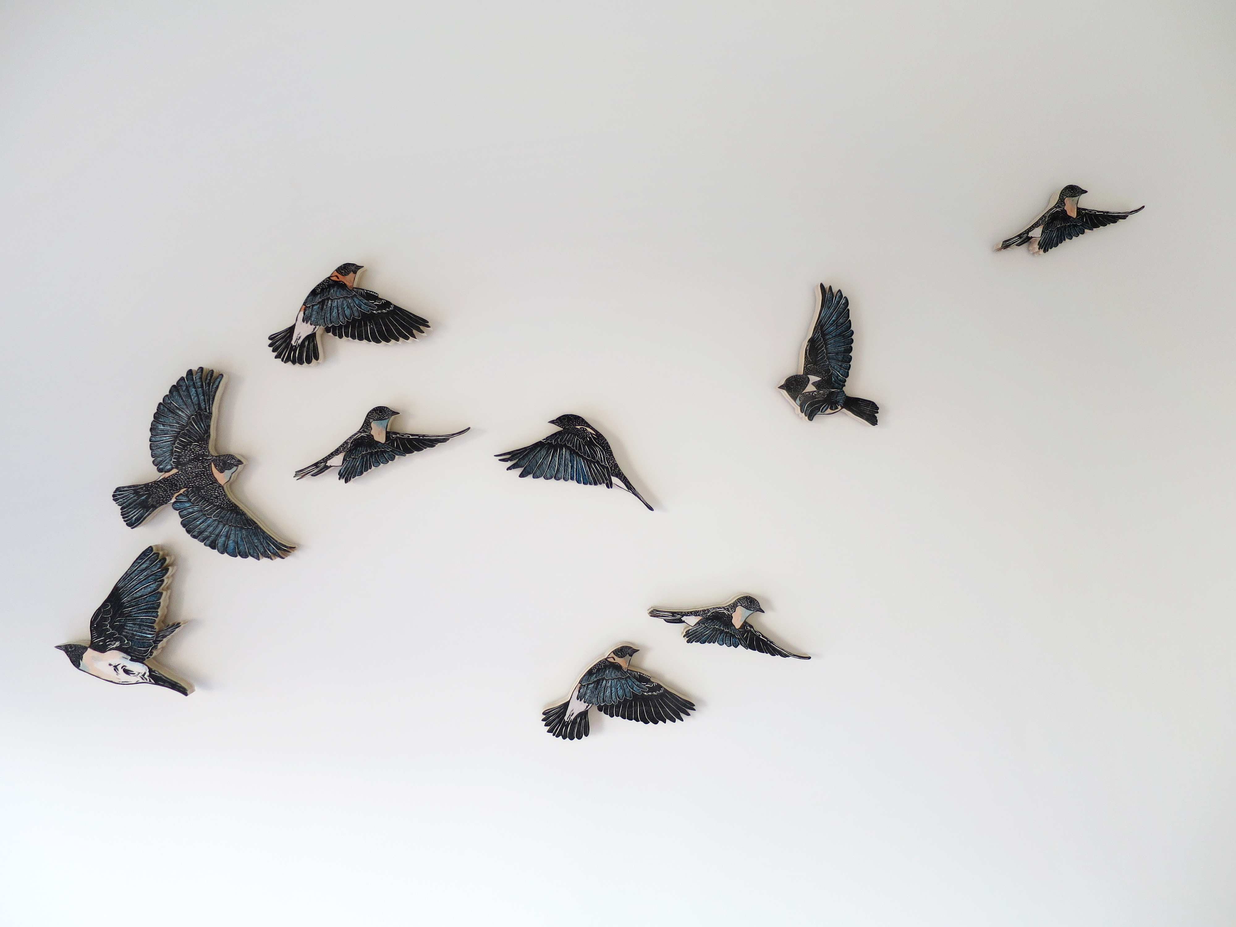 Bluebirds by Nic Annette Miller